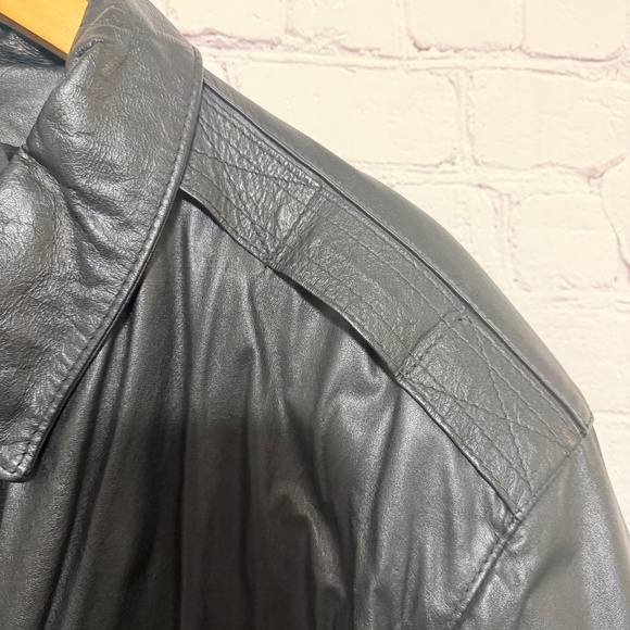 80’s Vintage Gino Di Giorgio Leather Biker Jacket - Picture 13 of 14